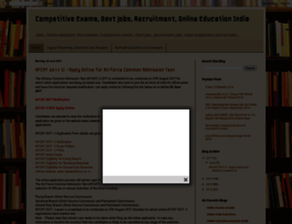 onlineexamseducationindia.blogspot.in screenshot