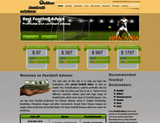 onlinefootballadvices.com screenshot
