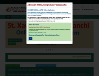 onlineforms.sxcran.org screenshot