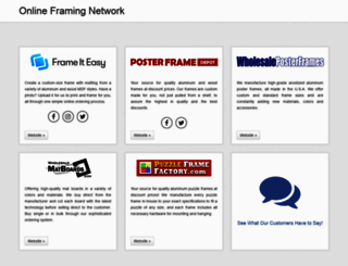 onlineframingnetwork.com screenshot