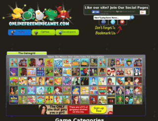 onlinefreeminigames.com screenshot