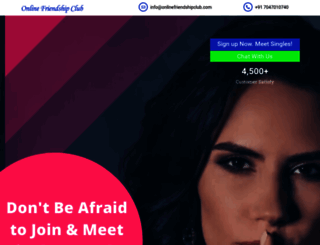 onlinefriendshipclub.com screenshot