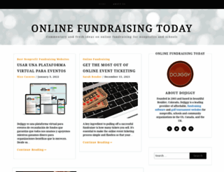 onlinefundraisingtoday.com screenshot