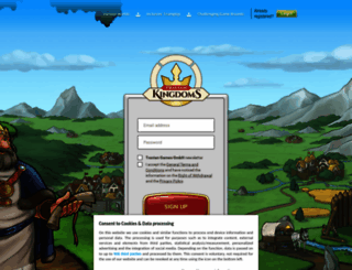 onlinegame.kingdoms.travian.com screenshot