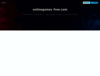 onlinegames-free.com screenshot