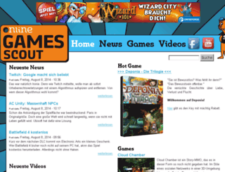 onlinegamesscout.de screenshot