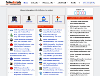 onlinegovtjob.com screenshot