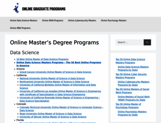 onlinegraduateprograms.net screenshot