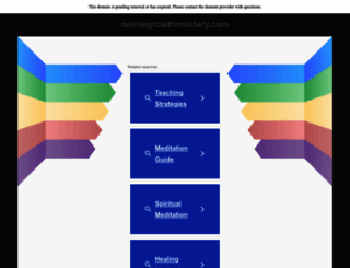 onlinegrowthmastery.com screenshot