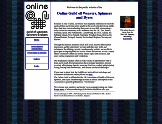 onlineguildwsd.org.uk screenshot