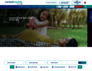 onlinehealthriskassessment.manipalhospitals.com screenshot