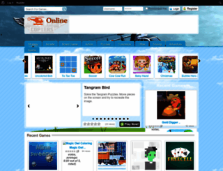 onlinehelicoptergame.com screenshot
