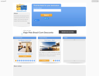 onlinehotel.com.br screenshot