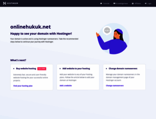 onlinehukuk.net screenshot