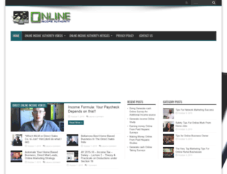 onlineincomeauthority.com screenshot