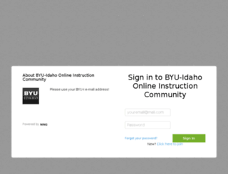 onlineinstruction.ning.com screenshot