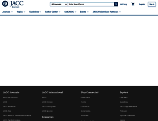 onlinejacc.org screenshot