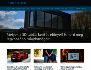 onlinejatek.linkcenter.hu screenshot