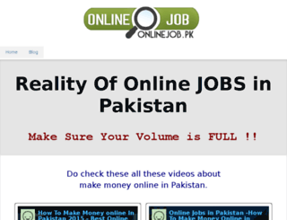 onlinejob.pk screenshot