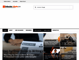 onlinejobsrilanka.com screenshot