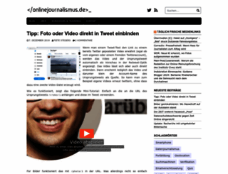 onlinejournalismus.de screenshot