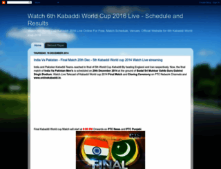 onlinekabaddi.blogspot.in screenshot
