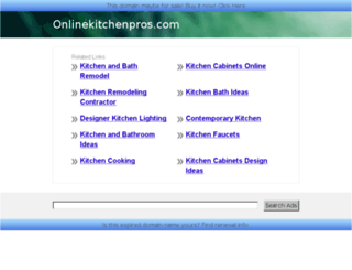 onlinekitchenpros.com screenshot