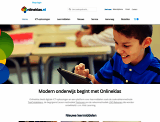 onlineklas.nl screenshot