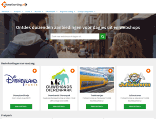 onlinekorting.nl screenshot