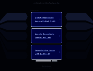 onlinekredite-finden.de screenshot