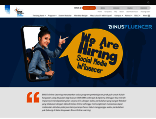 onlinelearning.binus.ac.id screenshot