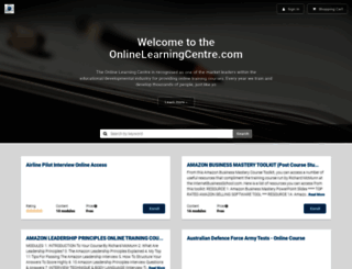 onlinelearningcentre.learnupon.com screenshot
