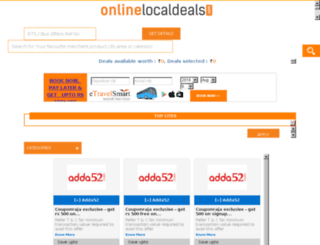 onlinelocaldeals.com screenshot