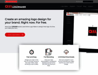 onlinelogomaker.com screenshot