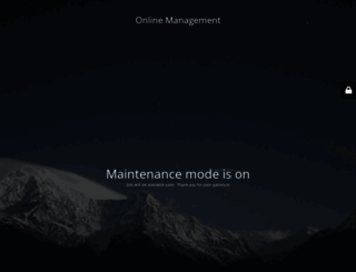 onlinemanagement.co.za screenshot