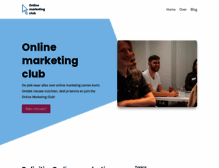 onlinemarketingclub.nl screenshot