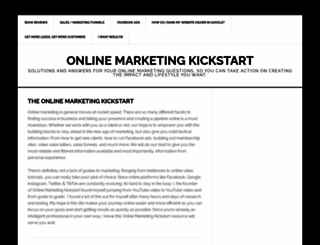 onlinemarketingkickstart.com screenshot