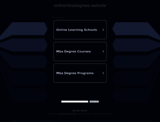 onlinembadegrees.website screenshot