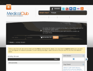 onlinemedicalclub.com screenshot