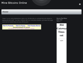 onlineminer.webs.com screenshot