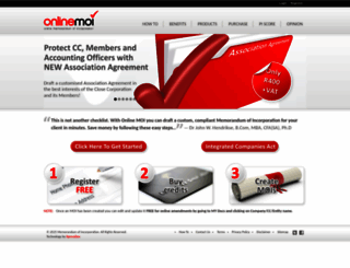 onlinemoi.co.za screenshot