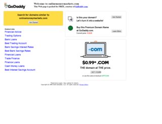 onlinemoneymarkets.com screenshot