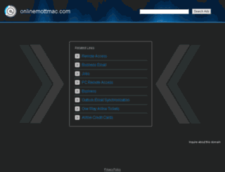 onlinemottmac.com screenshot