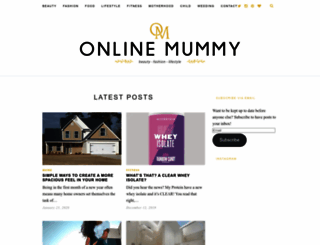onlinemummy.co.uk screenshot