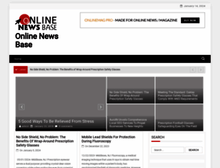 onlinenewsbase.com screenshot