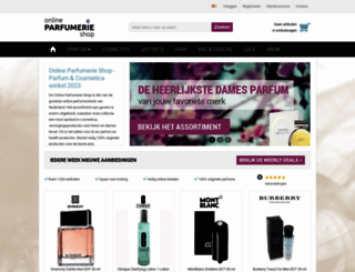 onlineparfumerieshop.nl screenshot