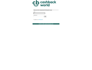 onlinepartner.cashbackworld.com screenshot