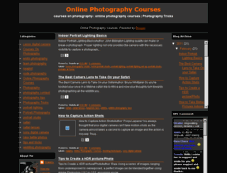onlinephotography-courses.blogspot.com screenshot