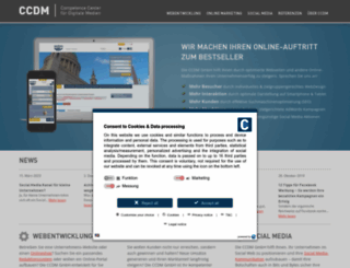 onlinepraesenzcheck.de screenshot