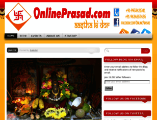 onlineprasad.wordpress.com screenshot